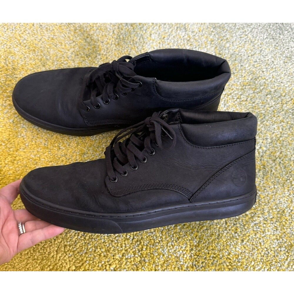Timberland Adventure 2.0 Cupsole Black Leather Boots Shoes Size 11 Men’s